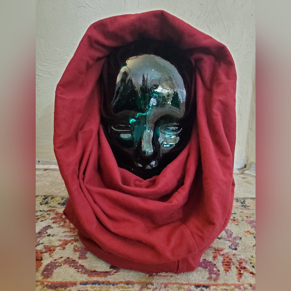 Crisiswear Red Horus Scarf Cowl Size Small Like New